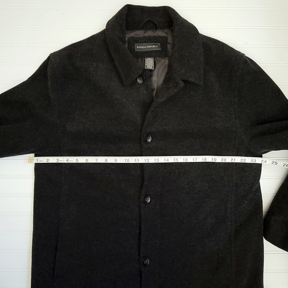 Banana Republic Wool Cashmere Blend Over Coat - Picture 12 of 14